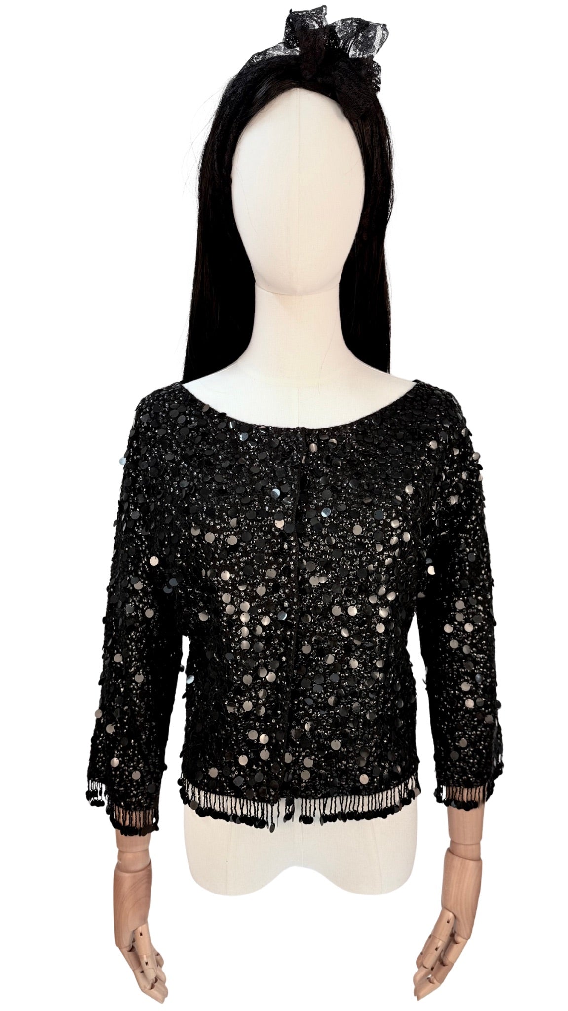 Vintage Bead & Sequin Cardigan