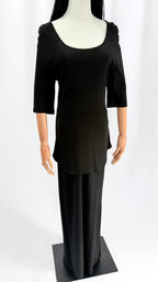 Vintage Rodier Paris 2-Piece Maxi Skirt Set