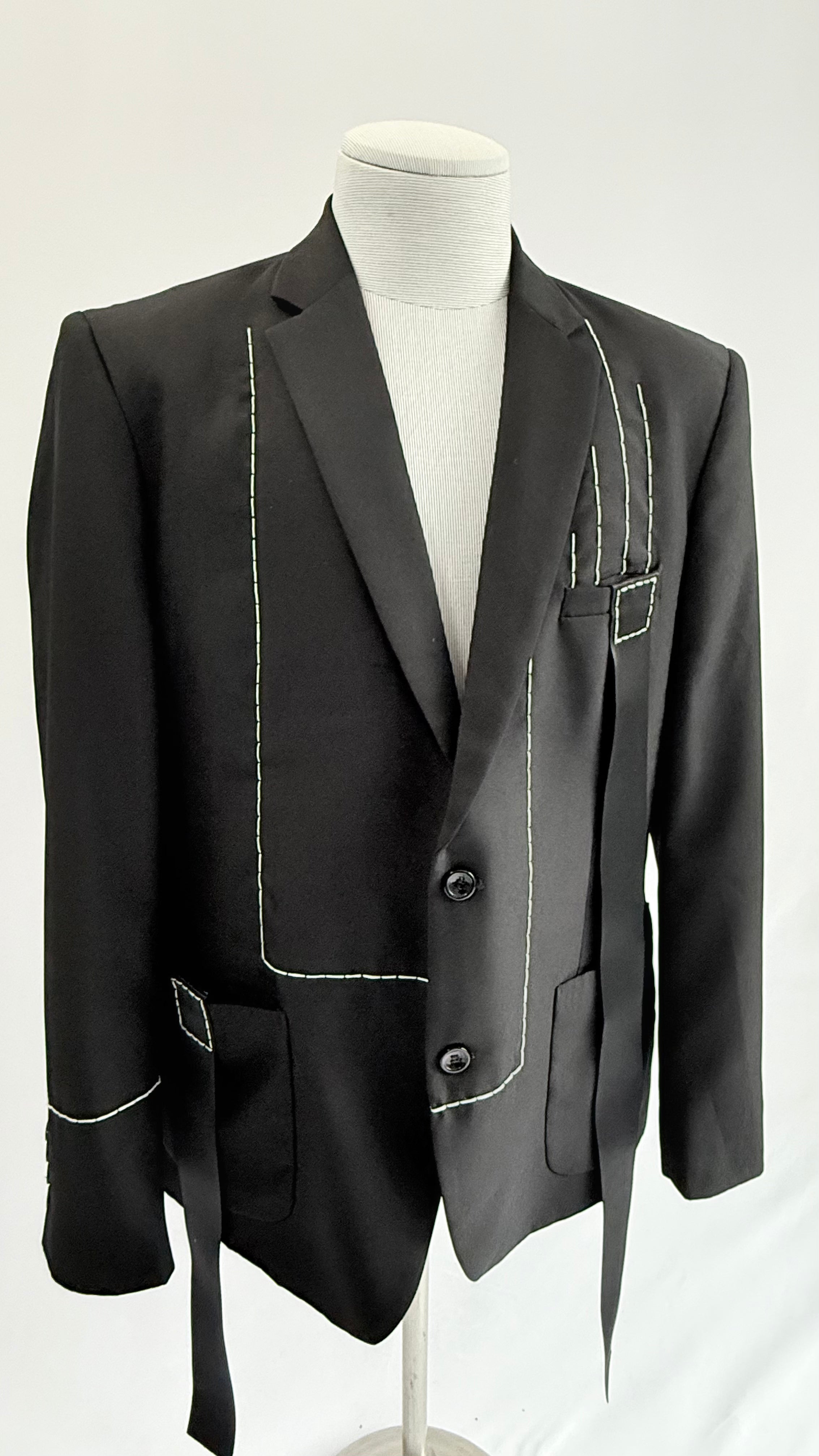 Between the Lines Upcycled Jacket