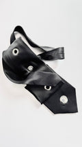 The "Metallic Void" Tie
