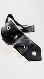 The "Metallic Void" Tie