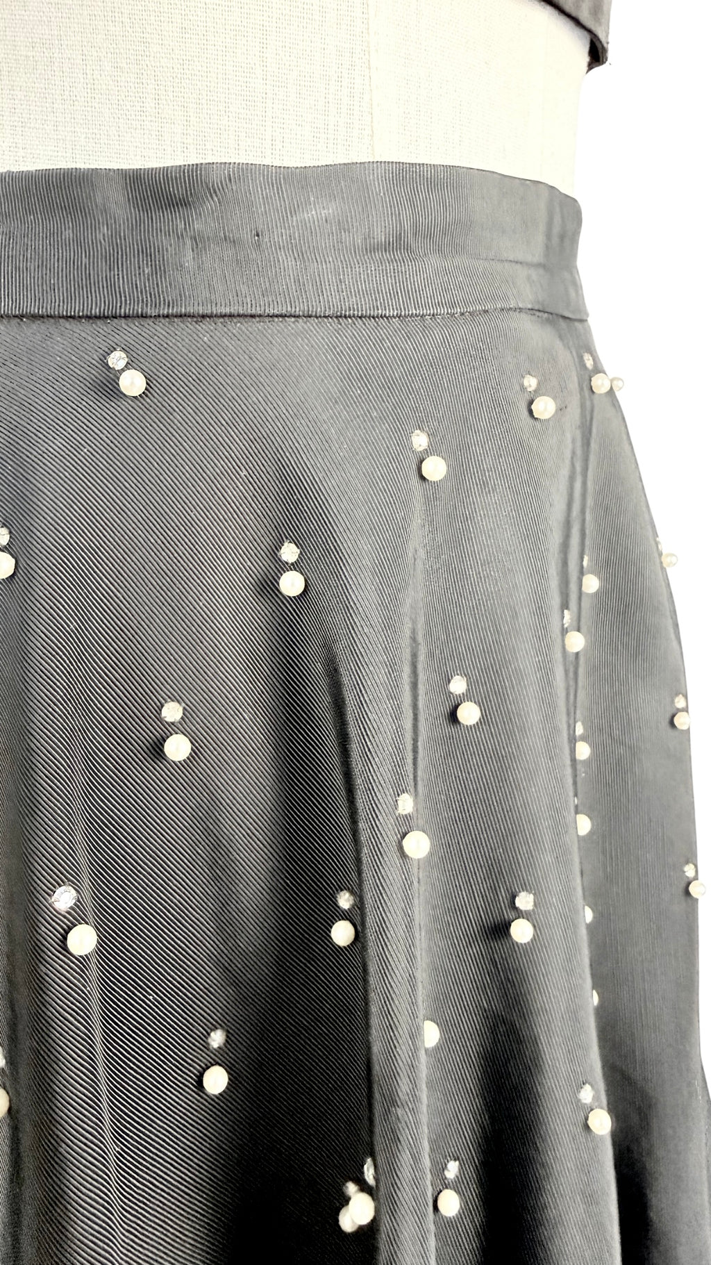 Vintage Embellished Circle Skirt