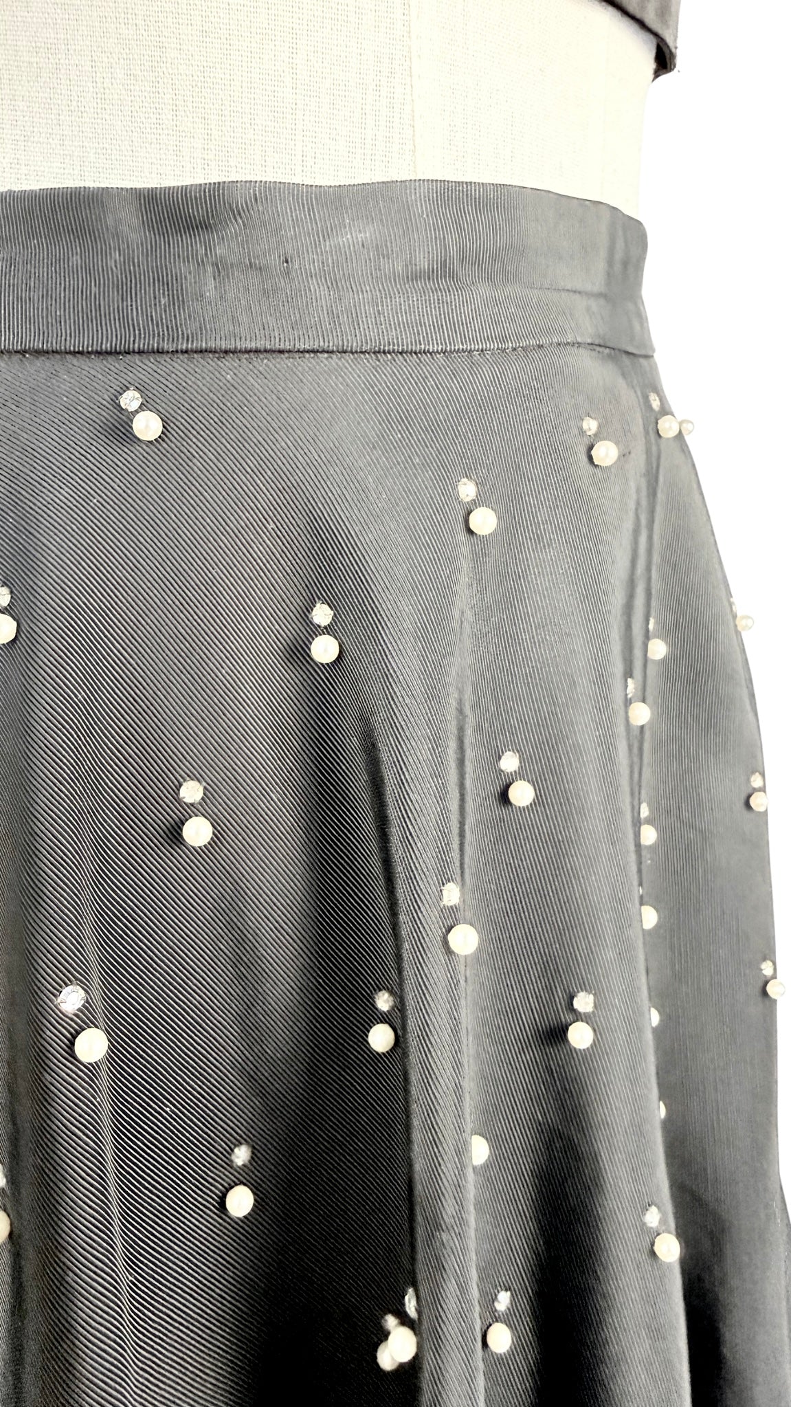 Vintage Embellished Circle Skirt