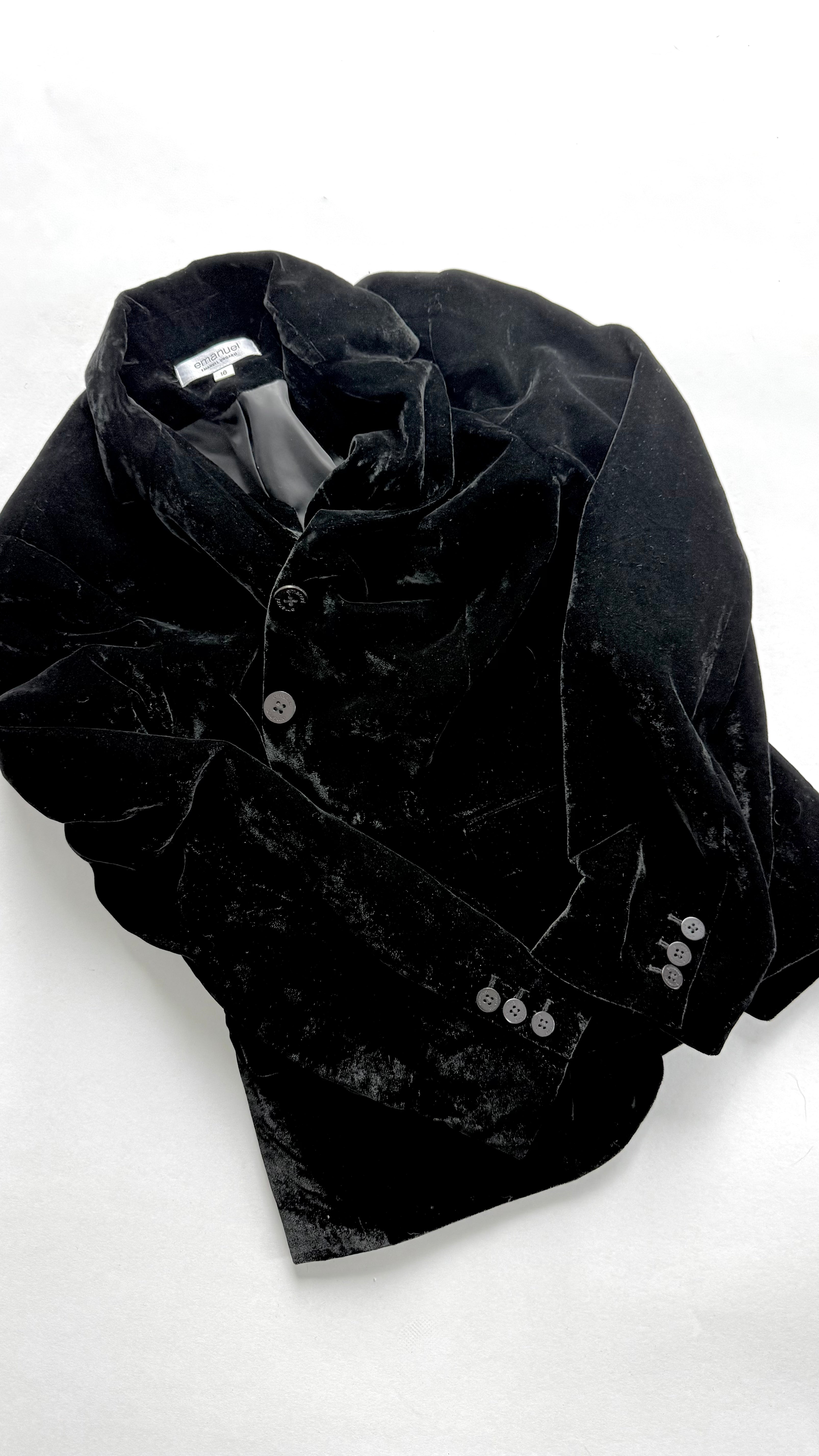 Emanuel Ungaro Velvet Blazer
