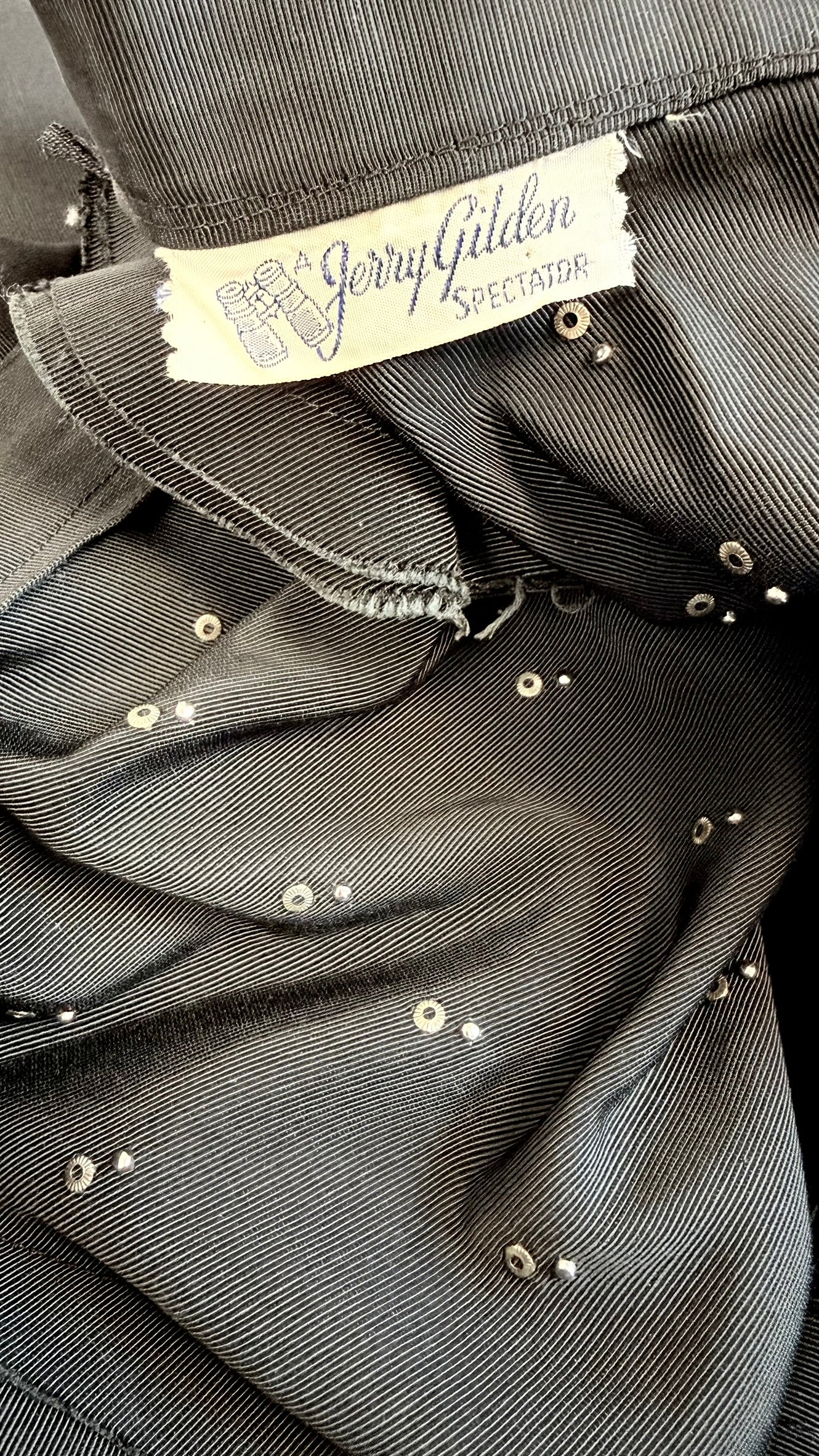 Vintage Embellished Circle Skirt