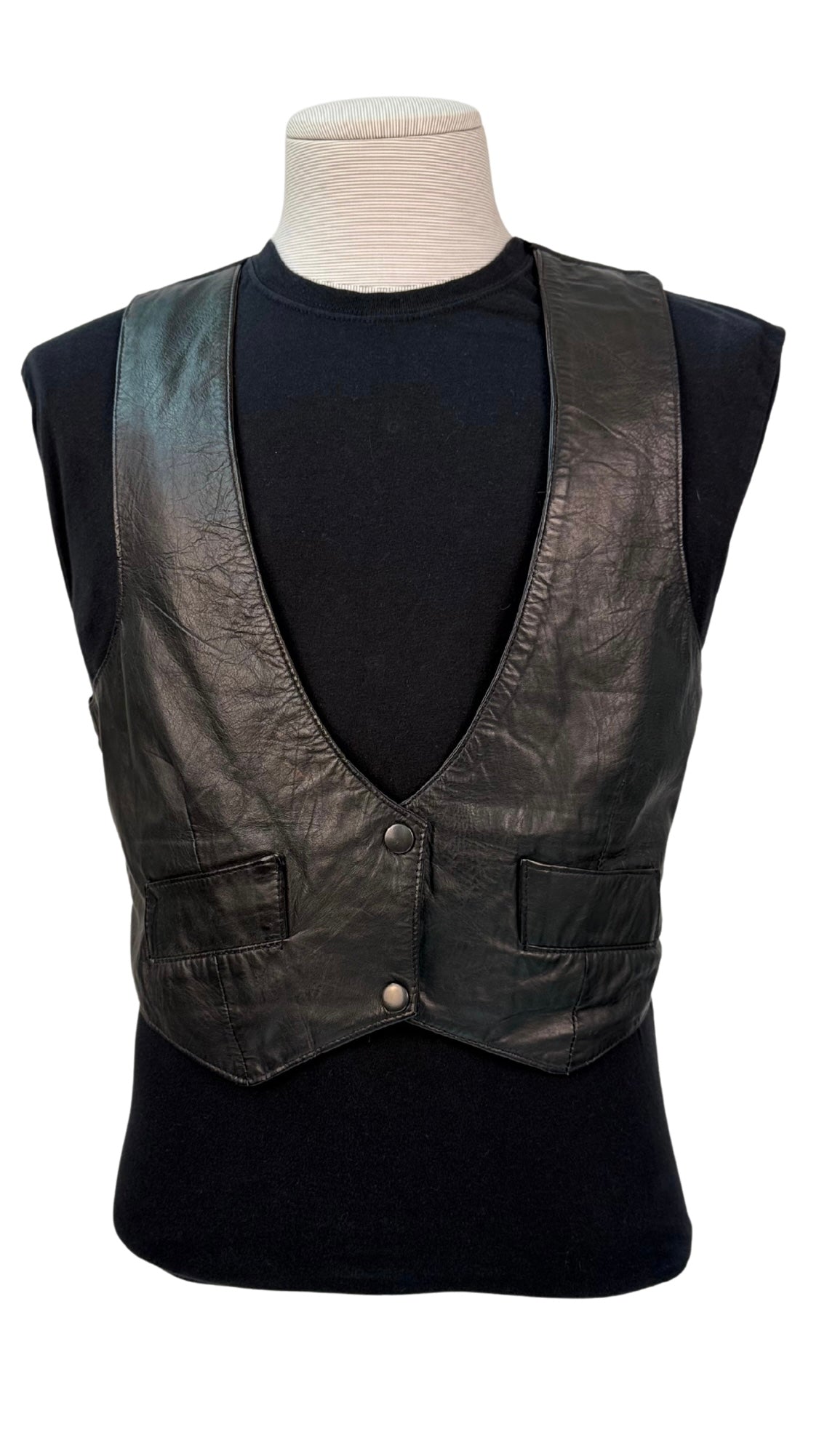 Vintage Deadstock Leather Vest