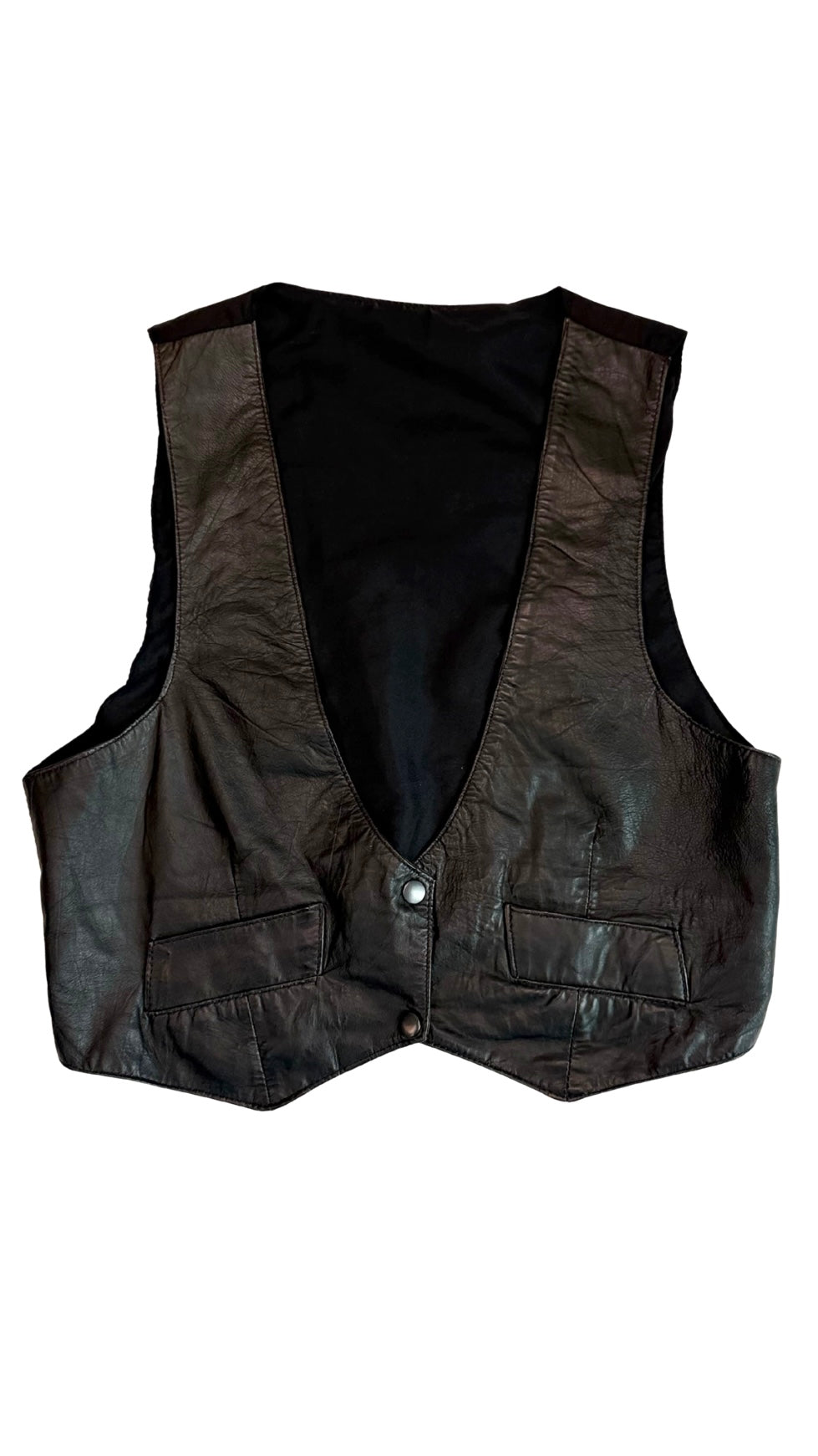 Vintage Deadstock Leather Vest
