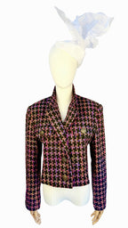 Doncaster Silks Cropped Jacket